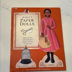 American Girl Addy's Paper Dolls Set